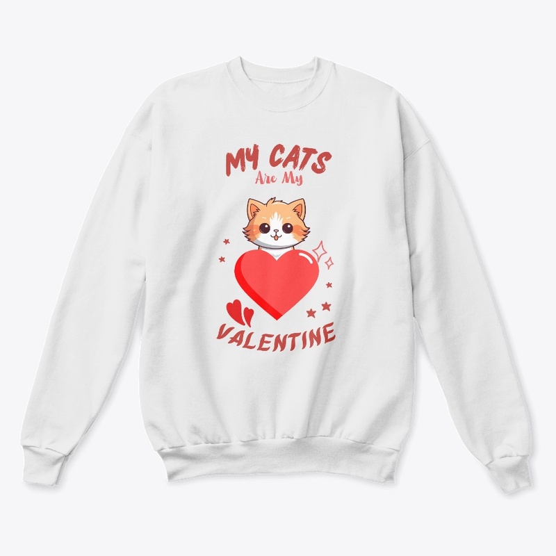 Cat Lovers Valentine Day's T-Shirt