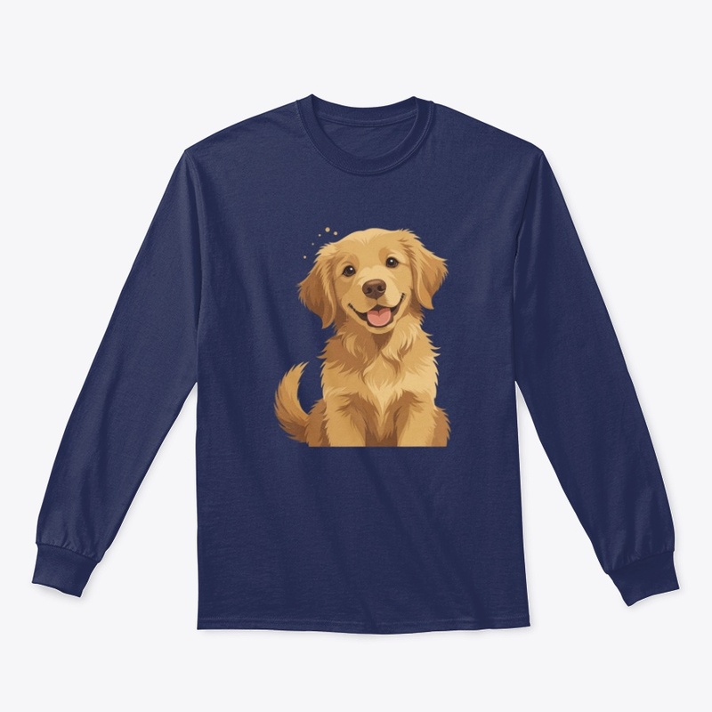 Happy Golden Retriever Puppy