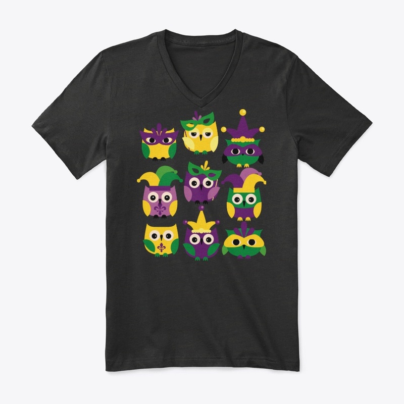 Mardi Gras Gift For Owl Lover