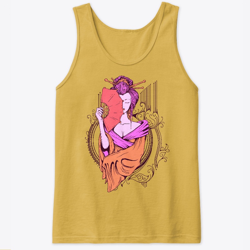 KSQ t-shirt design-Lady Fan-1