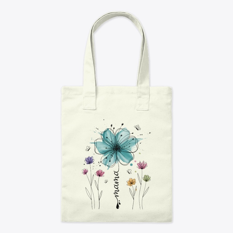 Mama Watercolor Floral