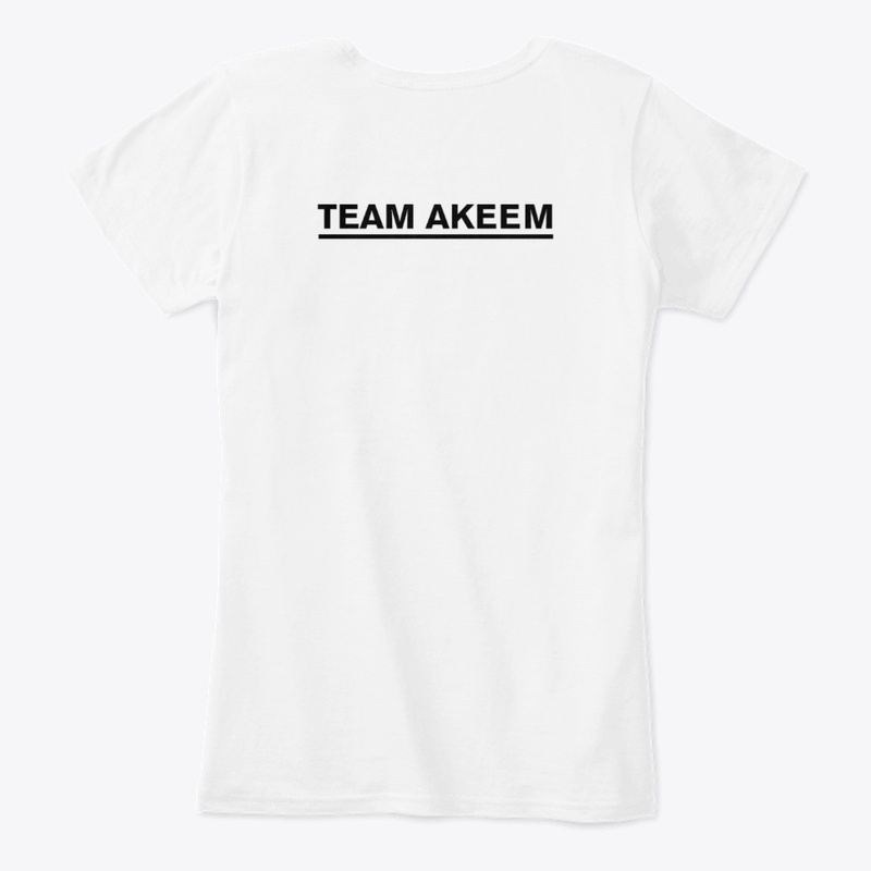 Team Akeem White T-shirt