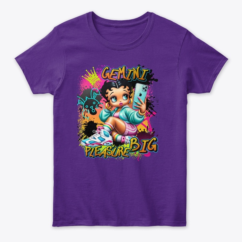 Betty Boop Gemini Big Tee ♊"