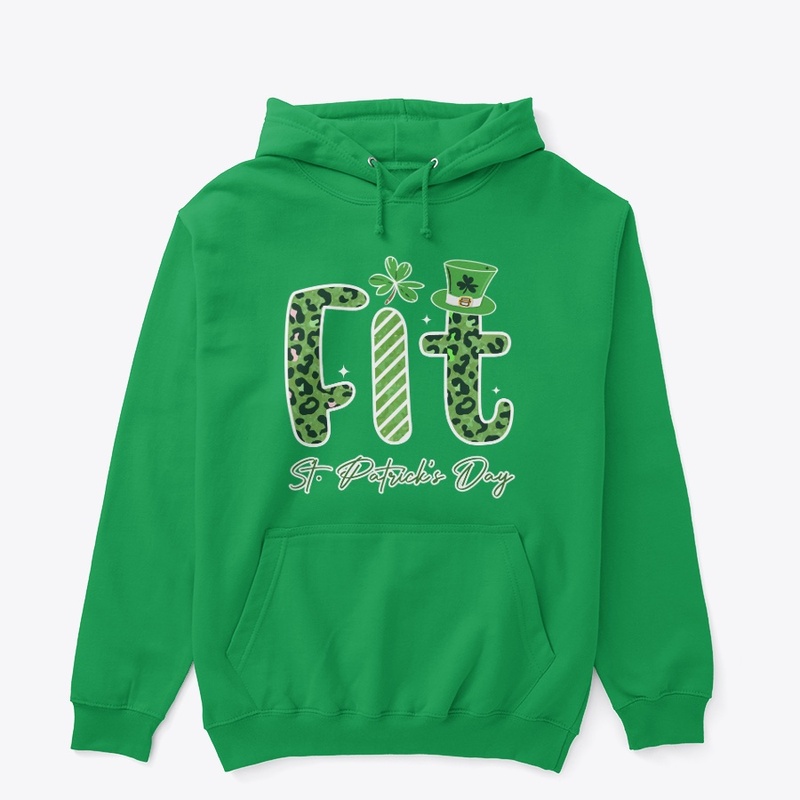 Fit St Patricks Day Funny Irish Shamrock