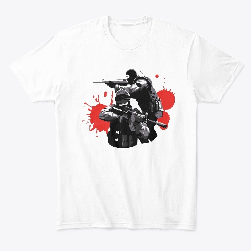 Counter strike blood t-shirt design 