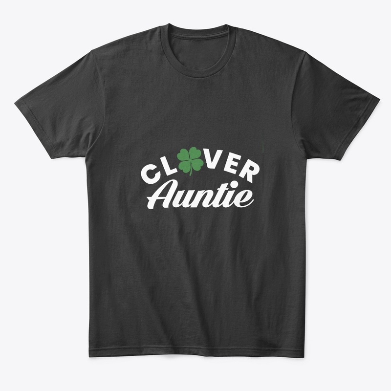 Clover Auntie Black Merch