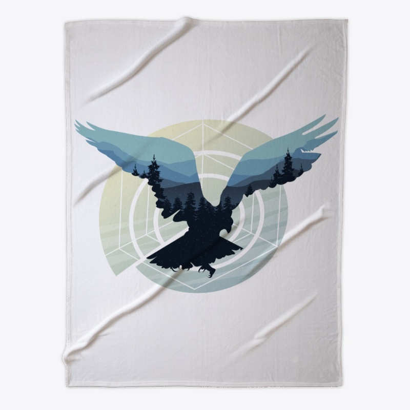Bird Mom, Bird Dad Abstract Style