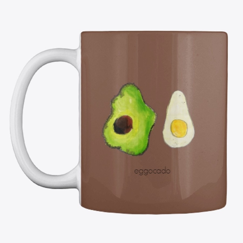 Eggocado Watercolor