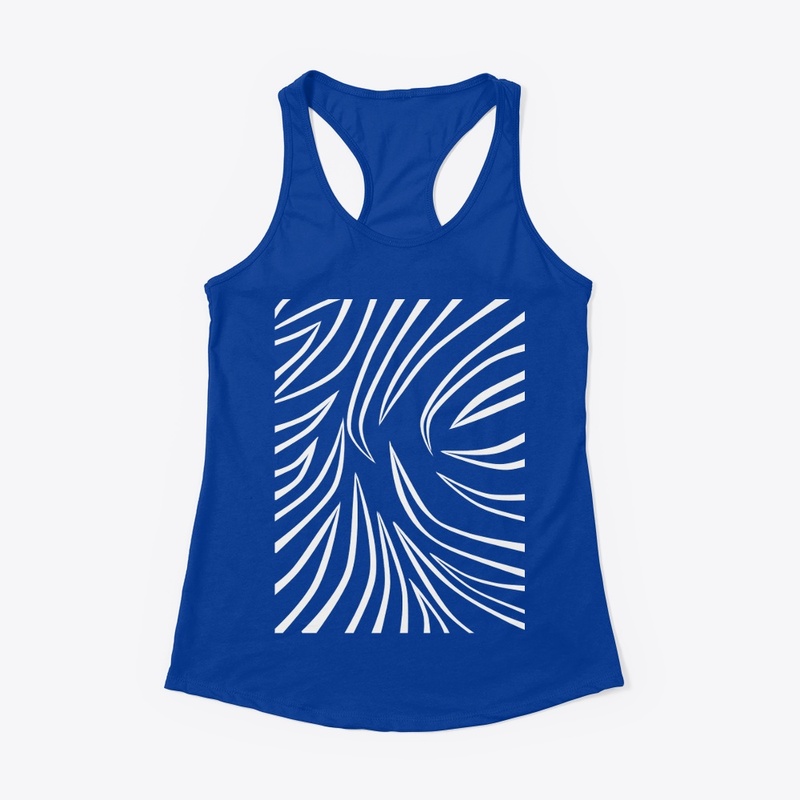Stripes Themed Tank Top