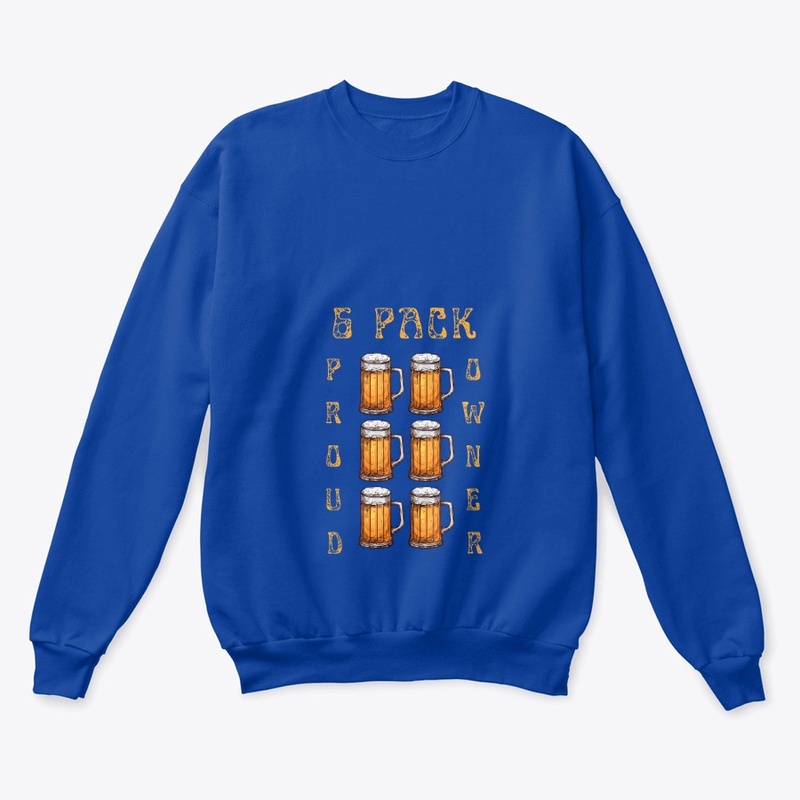 funny six pack proud owner