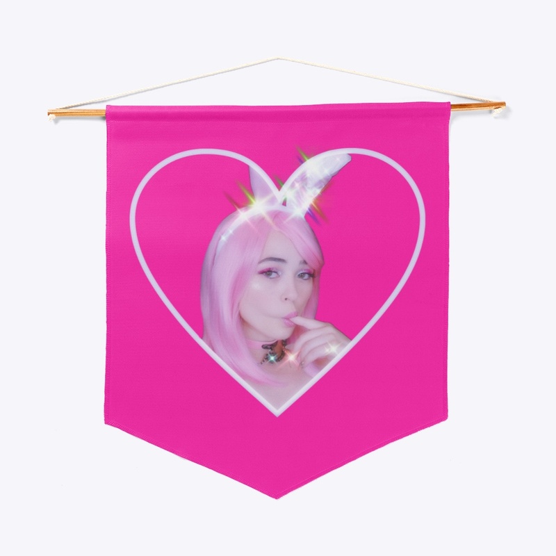 Ashley West Pink Love Bunny 