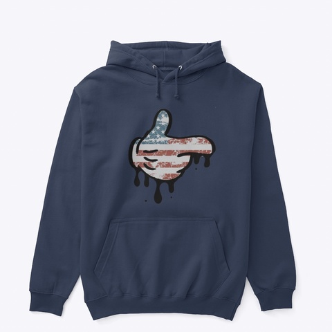 L1 Berty (Dark) Navy Maglietta Front