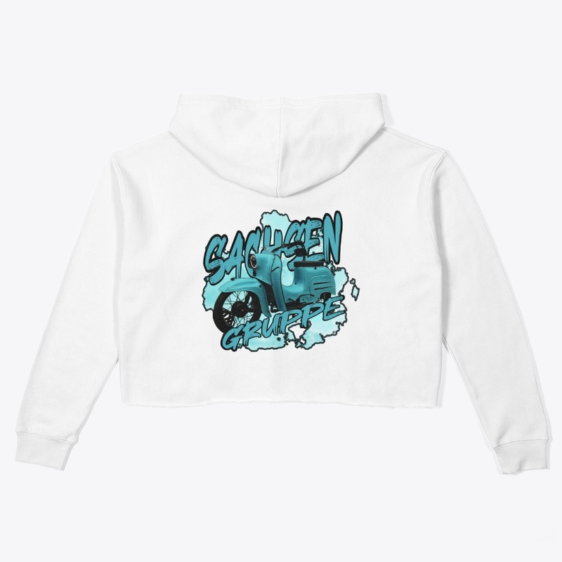 Sachsen Gruppe Hoodie Crop (Schwalbe)