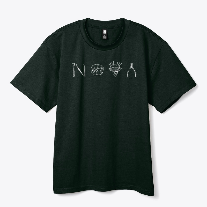 Nova front / typodont back white text