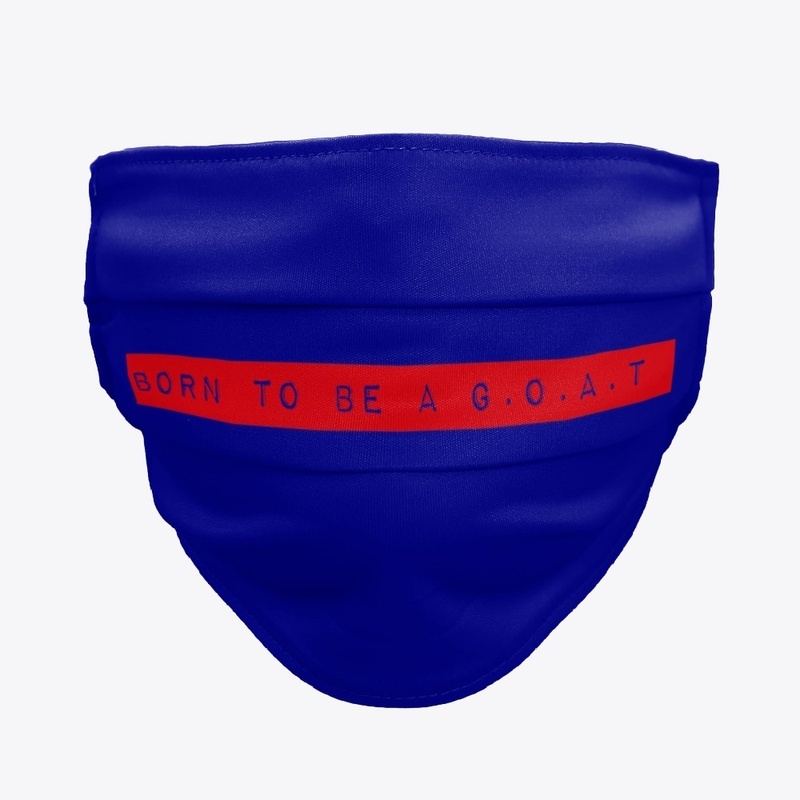 Born To Be A GOAT Face Mask