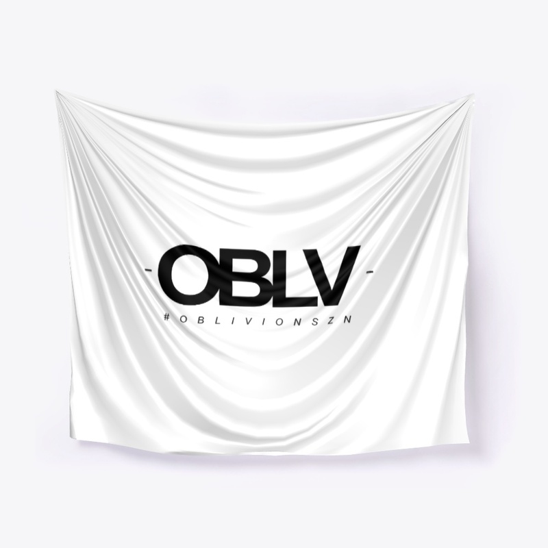 OBLV Wall Flag White