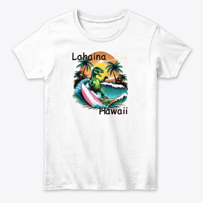 Surfing Dino Lahaina