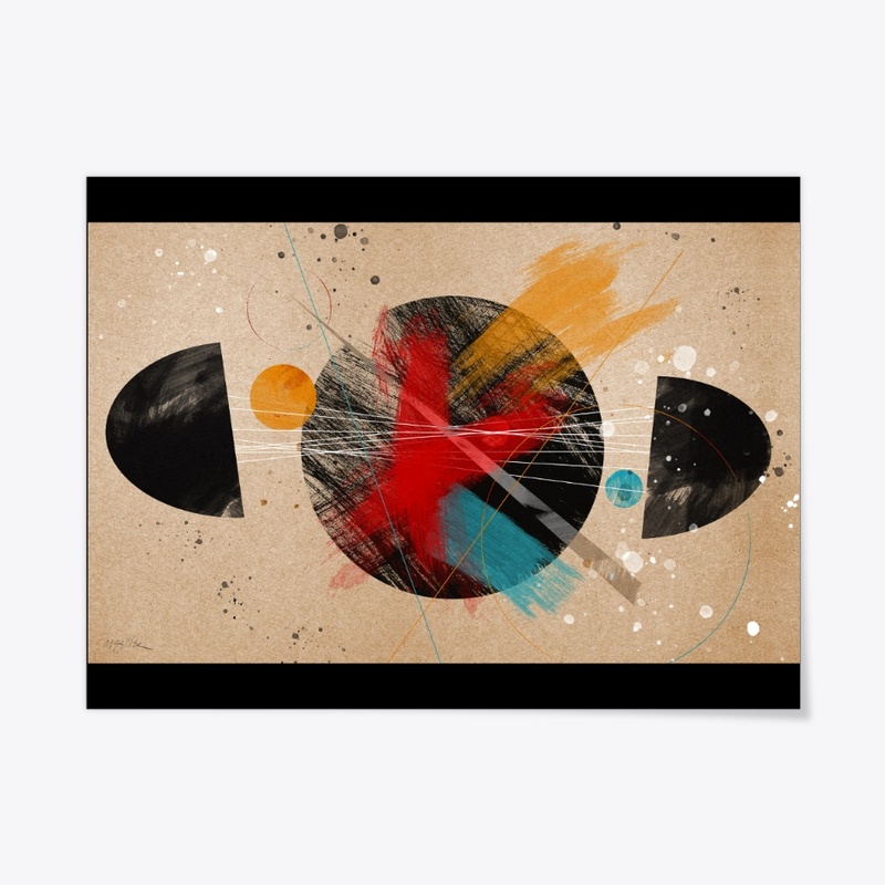 Abstract Expressionist Composition I