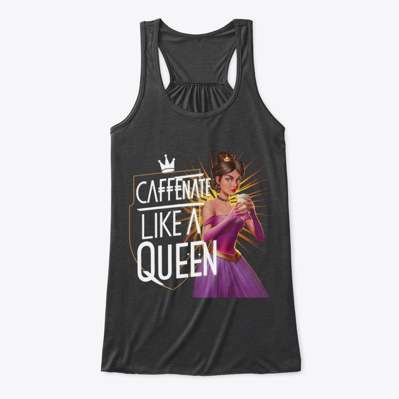 Queen of Caffeine Tee