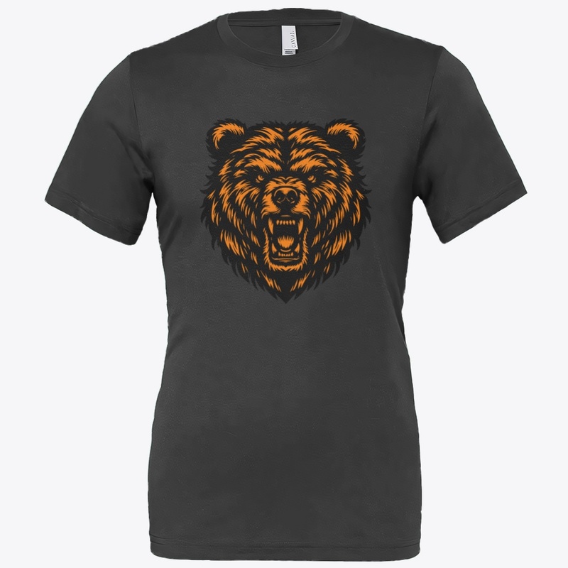 Untamed Bear Head Graphic