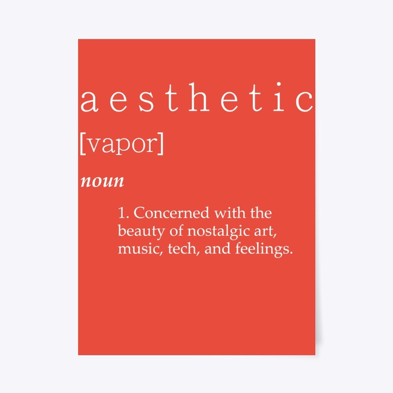 aesthetic definition vaporwave
