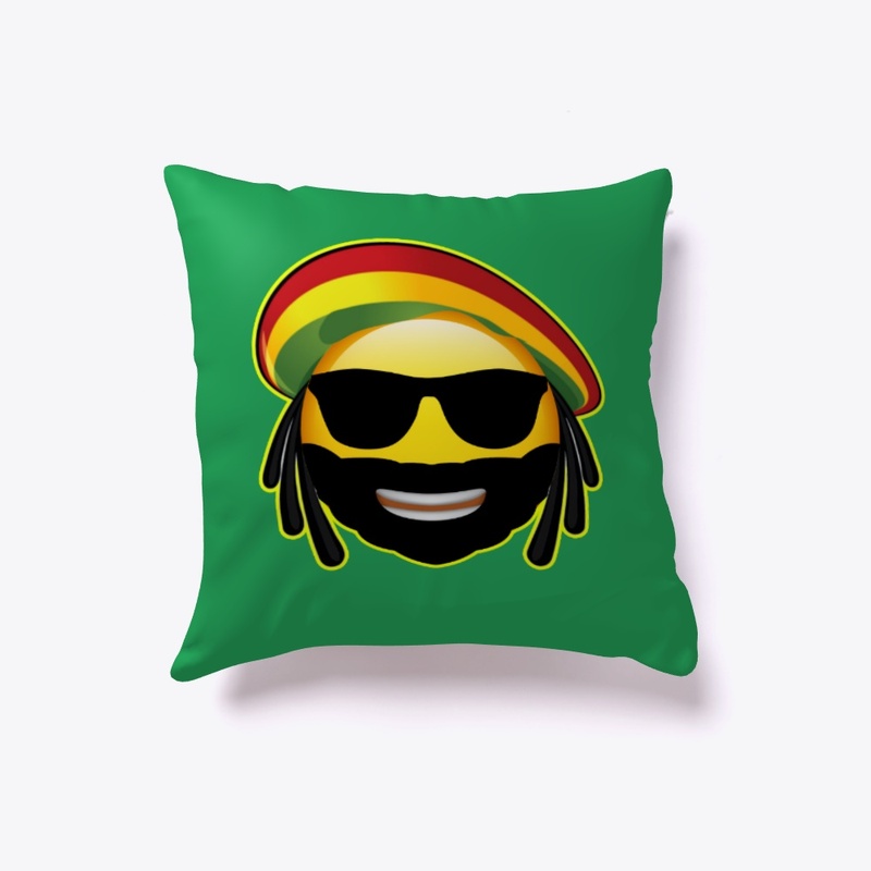 Dreadlocks And Smiles Pillow 