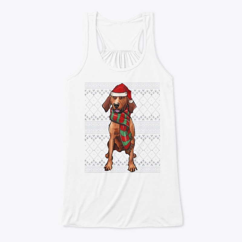 REDBONE COONHOUND CHRISTMAS NEW T SHIRT