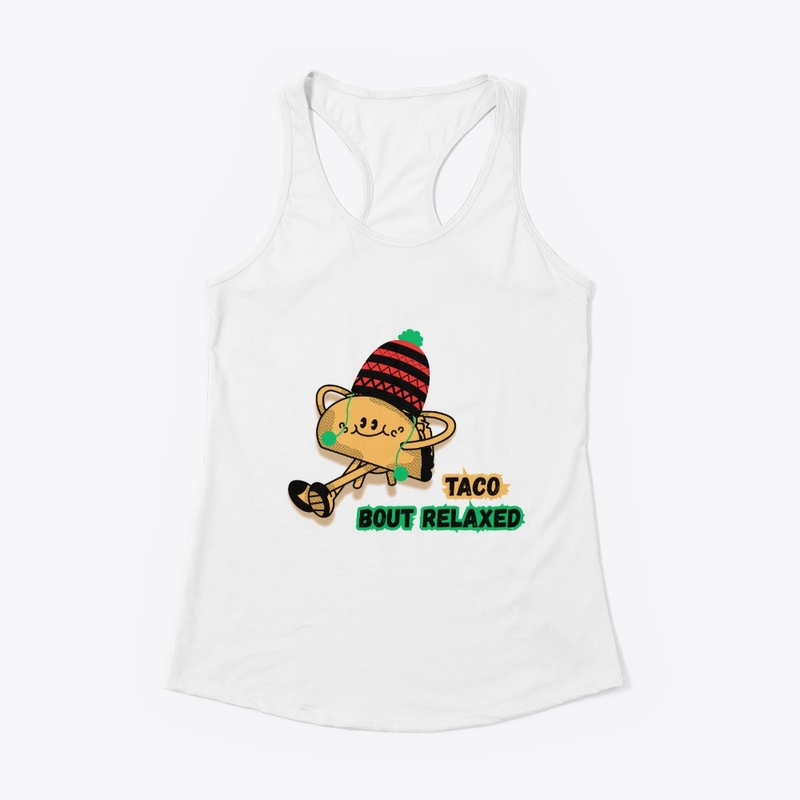 Taco 'Bout Relaxed – Chill Taco Cartoon