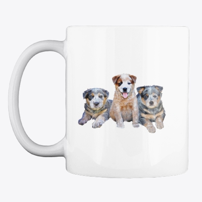 SHN 7 Three paws over Heeler die cut