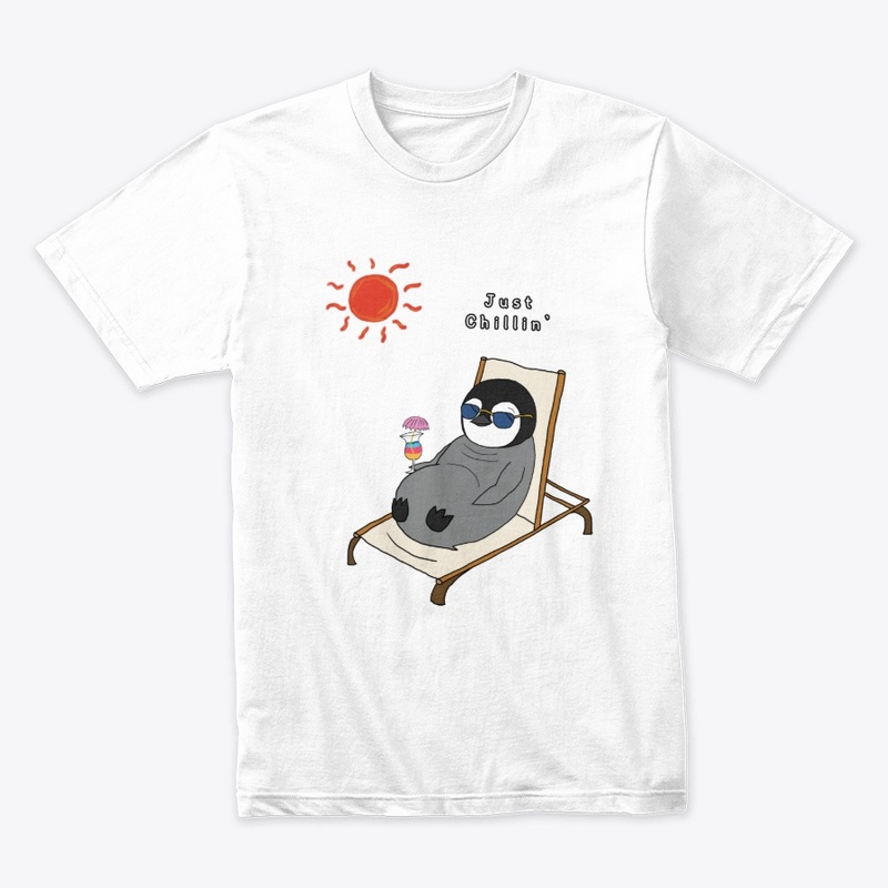 Chilling - Cute Baby Penguin Design