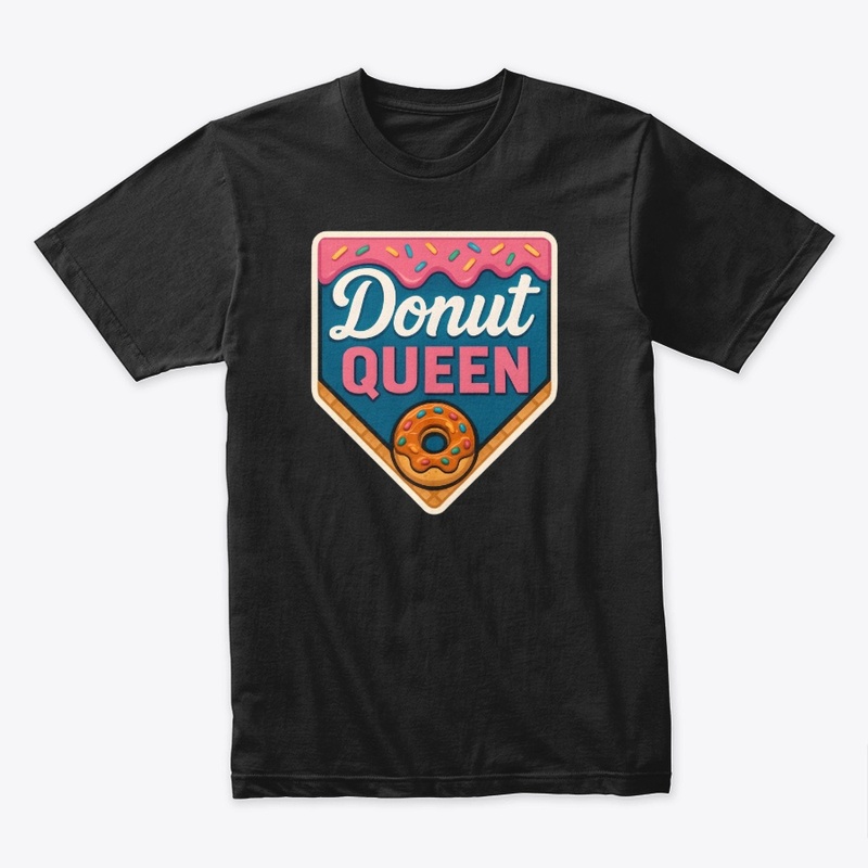 Donut Queen Fun Sprinkles Badge