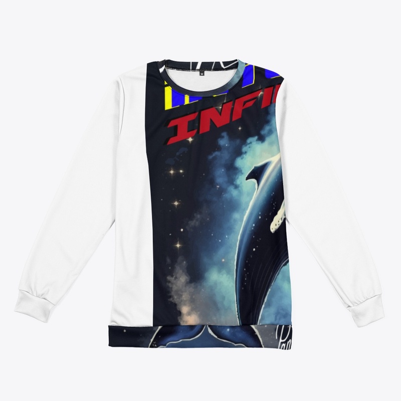 Dive Into Infinity Dark Whale LngSlevTee