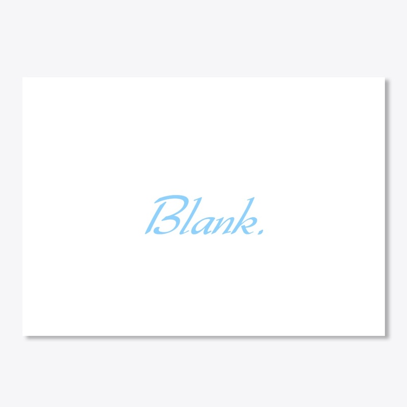 Blank  winter special