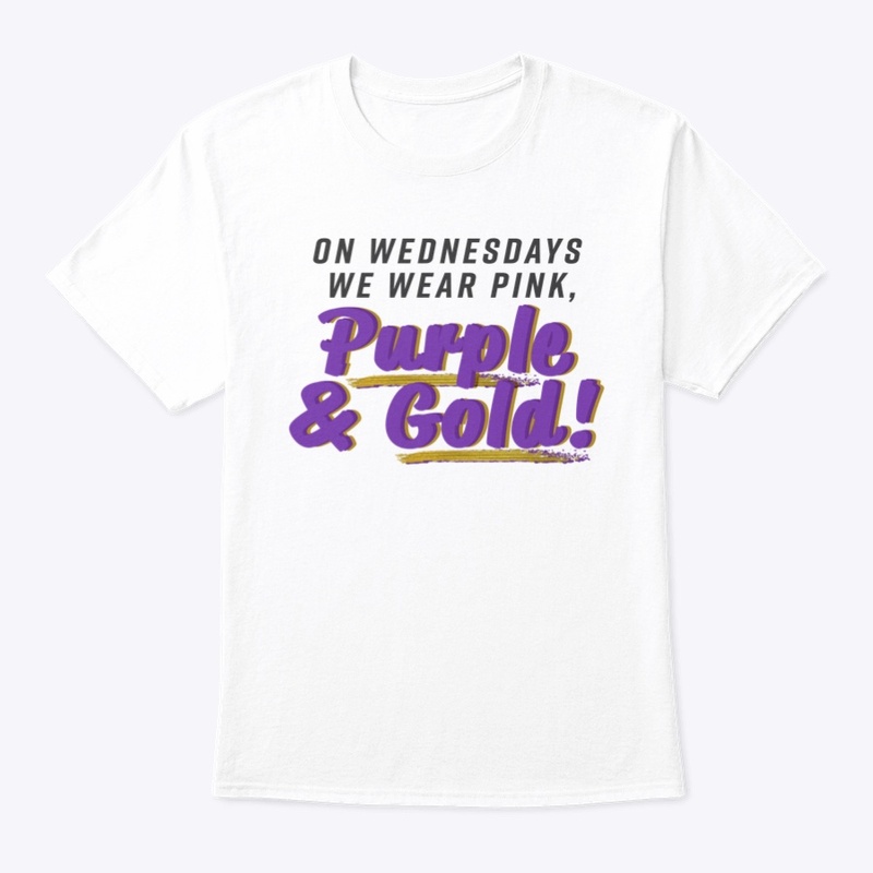 Purple &amp; Gold Wednesday