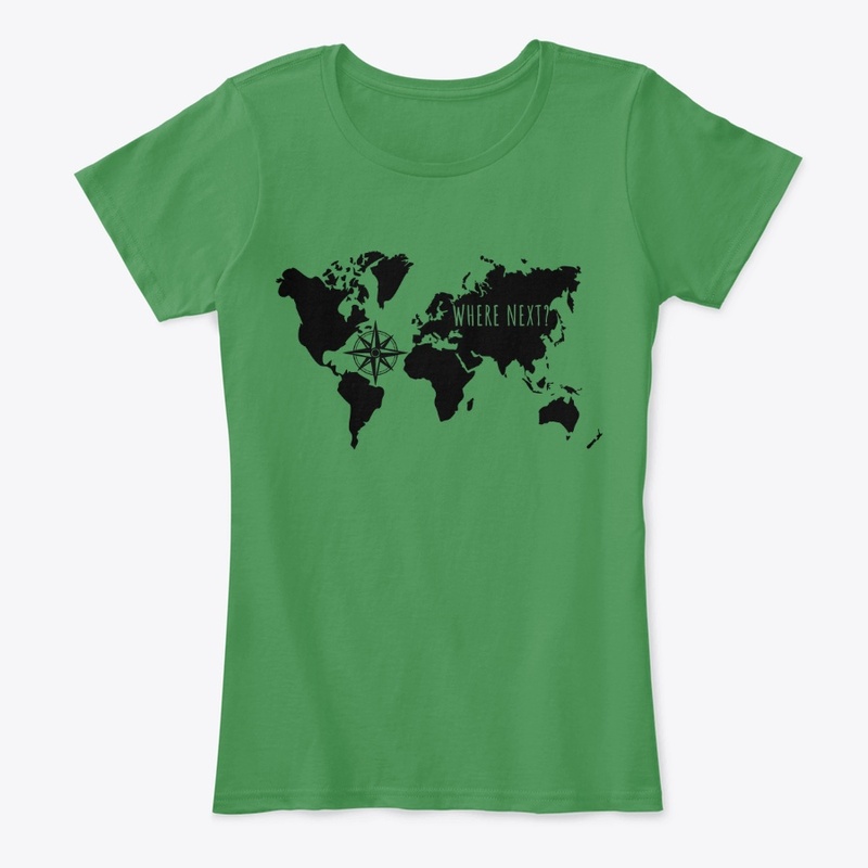 Where Next? World Travalers Map Compass