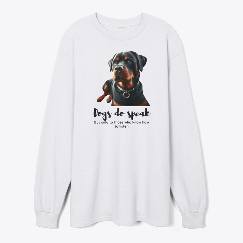 Dogs Do Speak..