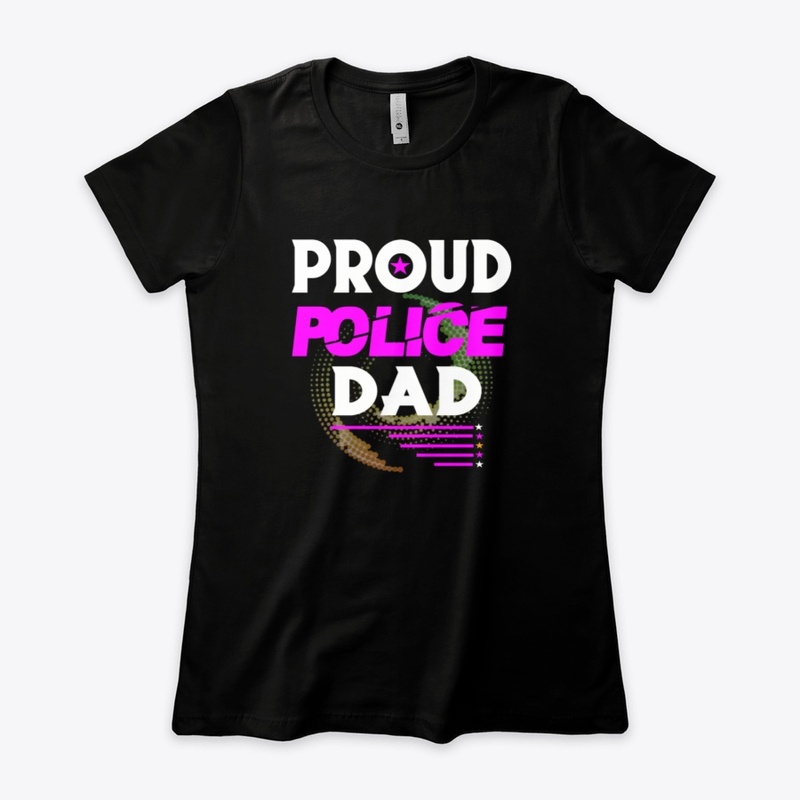 PROUD POLICE DAD SHIRT
