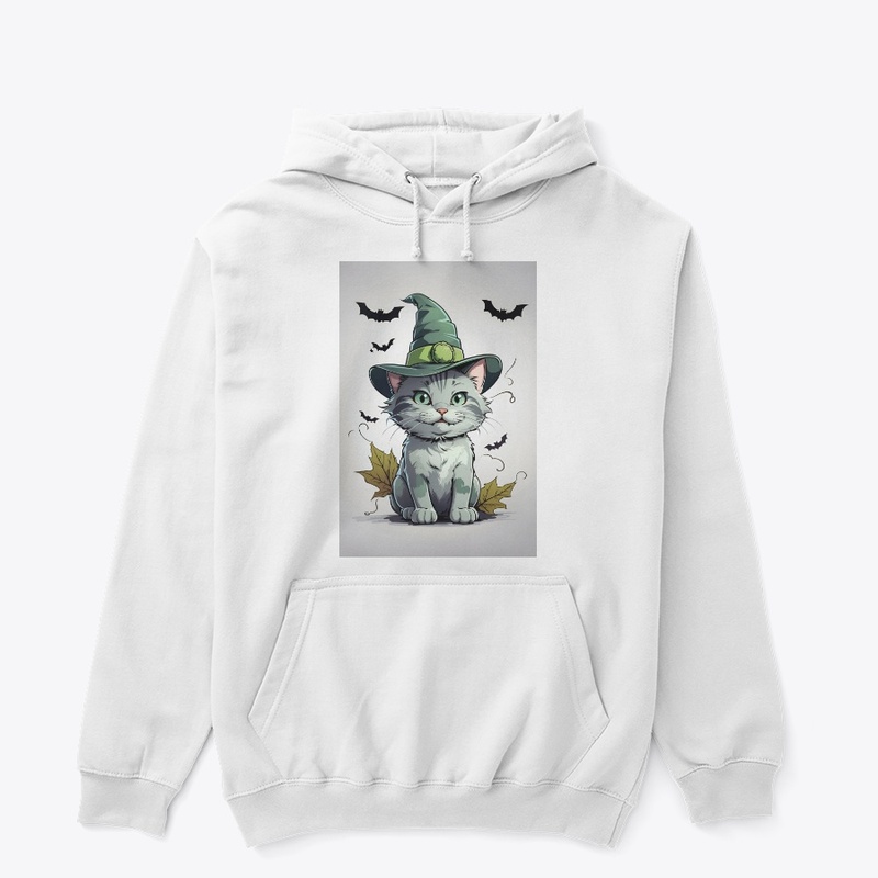 cat on halloween