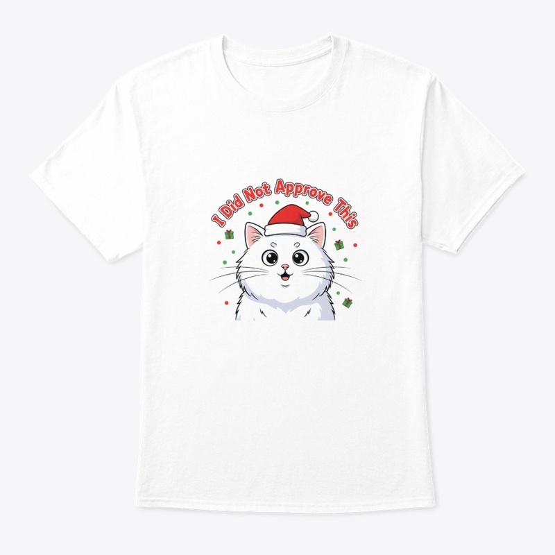 Grumpy Cat Santa Hat Christmas Shirt