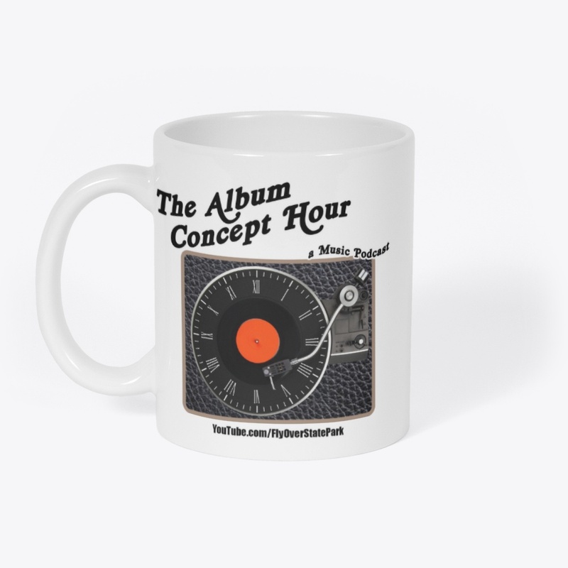 The Album Concept Hour podcast logo tee