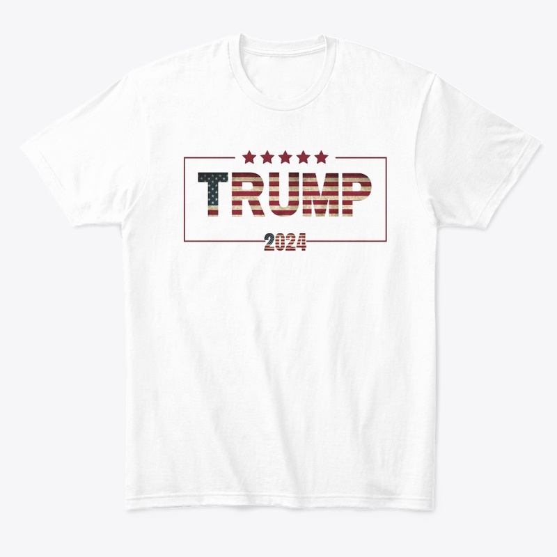 2024 Trump Vintage American Flag