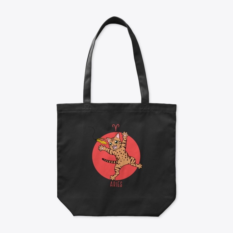 Zodiac Cat - Aries (Bags)