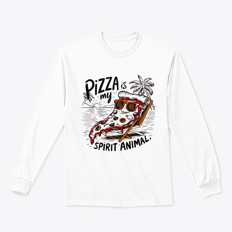 Beach Slice: Pizza Lover's Tee