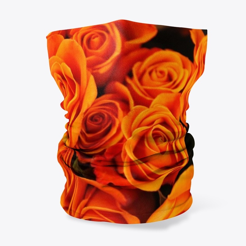 Muzzle and roses for girls