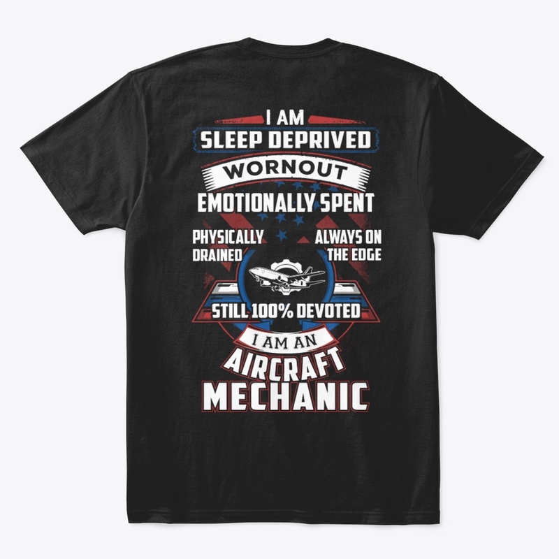 Aircraft Mechanic Devoted Hoodie