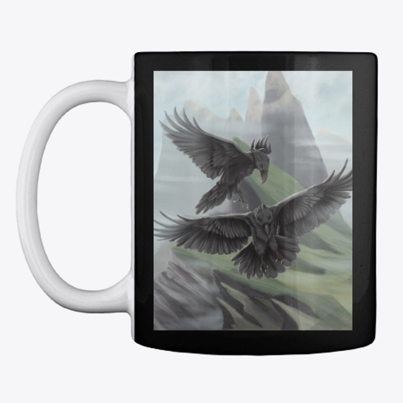 Norse Mythology- Huginn &amp; Muninn