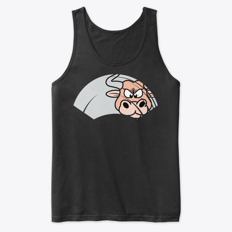 Animal bull inside