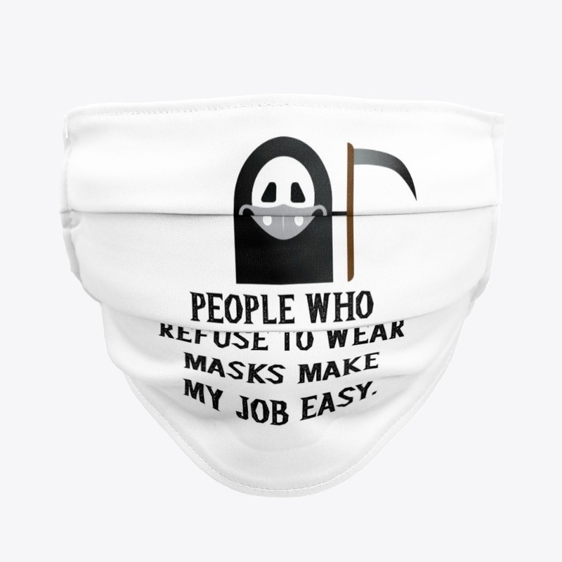 Satirical Grim Reaper Design