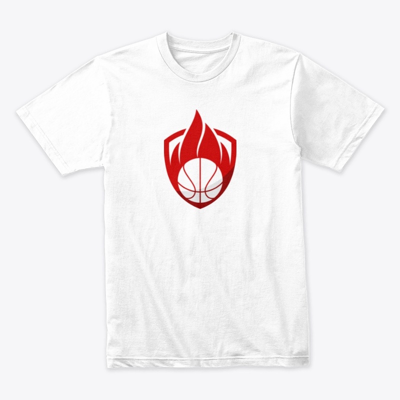 Basketball - Red Flame Logo
