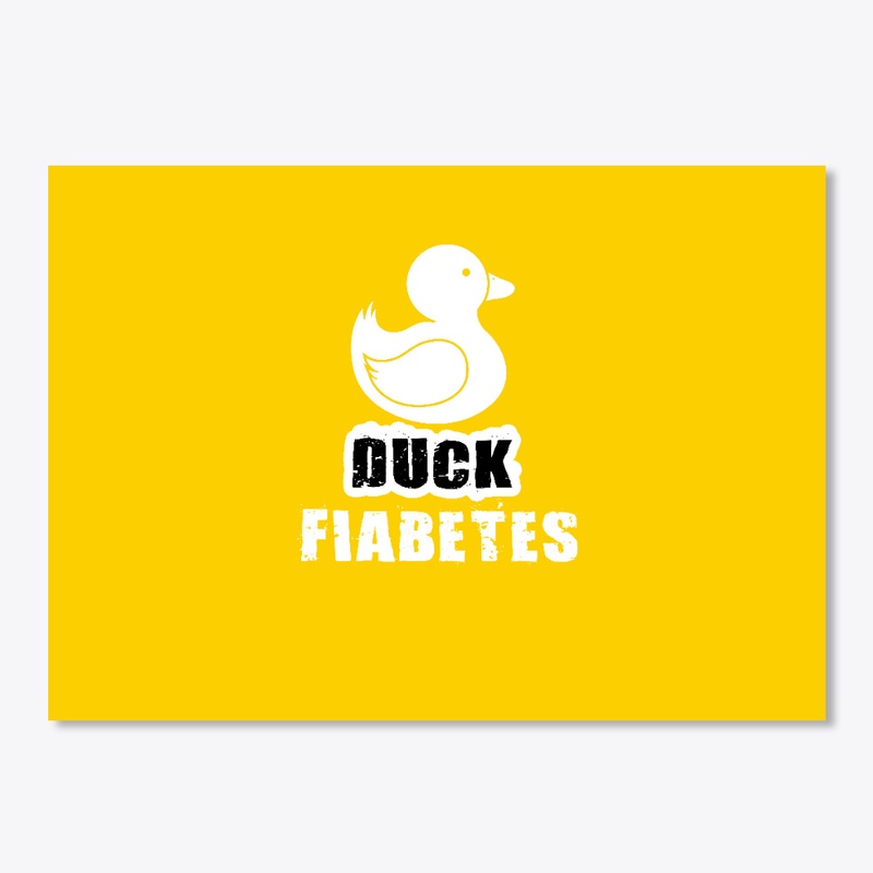 Funny diabetes case "duck fiabetes"